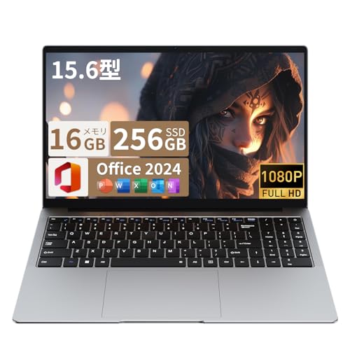 Amazon.co.jp: ノートパソコン Office2024搭載 パソコン Win 11 Pro